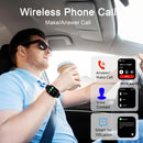 LAXASFIT 2025 New Smart Watch H9 Bluetooth Calls Men Women Smartwatches Fitness Bracelet Custom Watch Face