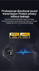 Wireless Headphones Bluetooth Headset With Microphone Bone Conduction Handsfree Noise Canceling Earphones For Driving Audifonos