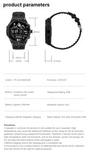 New T-Rex3 Ultra 1000mAh Battery Smart Watch Built in GPS Compass 10ATM Waterproof Sports tracker Outdoors Military Smartwatches