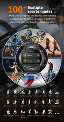 2025 COLMI V76 GPS Smartwatch 1.43" Ultra AMOLED Display Built-in Compass Altimeter Bluetooth Call Smart Watch 500mAh Battery