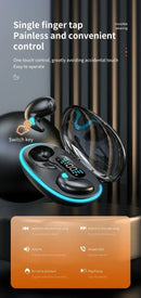 X55 Mini Wireless Earphones Bluetooth Headphones Noise Reduction Sport Game Sleep Bluetooth 50 Earbuds HIFI Stereo Music Headset
