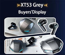 New Lenovo XT53 Wireless Upgrade Bluetooth 5.4 Earphones LED Digital Display Waterproof Headphones Low Latency Gaming Earbuds