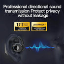 Wireless Headphones Bluetooth Headset With Microphone Bone Conduction Handsfree Noise Canceling Earphones For Driving Audifonos