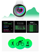 2025 Watch GPS Track Smart Watches For Men Women Sport Heart Rate Bluetooth Call NFC IP68 Waterproof Compass Smartwatch 8 Mini