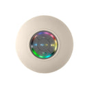 Mini Bluetooth Speaker Waterproof Bathroom Audio Wireless Shower Speakers RGB Light Bluetooth Suction Cup Speaker, White