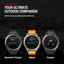 NEW 2025 Zeblaze Stratos 4 GPS Smartwatch 1.43" AMOLED Screen Compass Barometric Altimeter Flashlight Voice Calling Smart Watch