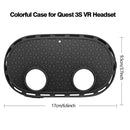 Silicone VR Shell Protective Cover Compatible with Meta Quest 3S Accessories, Comprehensive Protection for VR