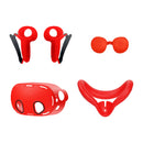 New Durable Soft Pack of 5 Silicone Protect Cover Set VR Accessories For Meta Quest 3S Covers Kit Christmas Gift