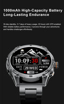 New T-Rex3 Ultra 1000mAh Battery Smart Watch Built in GPS Compass 10ATM Waterproof Sports tracker Outdoors Military Smartwatches