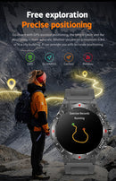 2025 COLMI V76 GPS Smartwatch 1.43" Ultra AMOLED Display Built-in Compass Altimeter Bluetooth Call Smart Watch 500mAh Battery