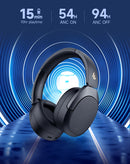 Edifier W830NB Wireless Headphones Bluetooth 5.4 Active Noise Cancelling Hi-Res Over-Ear Headset LDAC Foldable -45dB ANC 94H