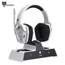 NUBWO G06 Wireless Headsets Gamer with Charging Station for Headset and PS5 Controller Gaming Headphones Long Battery Life