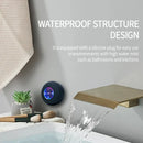 Mini Portable Wireless Bluetooth Speaker - IPX4 Waterproof LED Loudspeaker with Large Suction Cup for Outdoor, Bathroom & Travel