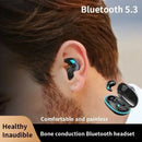 X55 Mini Wireless Earphones Bluetooth Headphones Noise Reduction Sport Game Sleep Bluetooth 50 Earbuds HIFI Stereo Music Headset