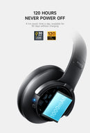 Picun B8 Bluetooth Headphones 120H Playtime Headset Wireless Bluetooth 3EQ Mode Low Latency Hands-Free Calls Over Ear Headphones