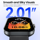 HAYLOU Watch S6 Smartwatch 2.01" HD Display Smart Watch Bluetooth Voice Callings IP68 Waterproof Fitness Tracking Smartwatch