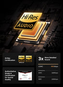 UGREEN Studio Pro 48dB ANC Wireless Headphones Over Ear Bluetooth Earphones Active Noise Cancellation Hi-Res LDAC 120h Playtime