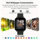 Smart Watch For Android IOS Watches 1.83inch HD Display Bluetooth Call Message Alert Music Sports Mode Smartwatch Men Women Gift