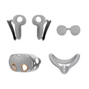 New Durable Soft Pack of 5 Silicone Protect Cover Set VR Accessories For Meta Quest 3S Covers Kit Christmas Gift