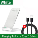 Wireless Charger Fast support for Samsung S24 S23 S22 21 Ultra Quick Charging Stand For iPhone 16 15 14 13 12Pro Max Xiaomi 14